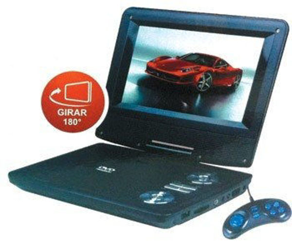 Imagen de Reproductor Dvd Portátil  7"  Telefunken - PD768