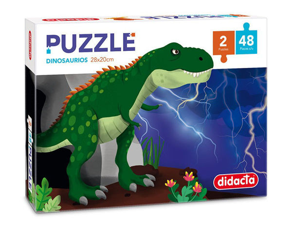 Imagen de Puzzle Dinosaurios DIDACTA