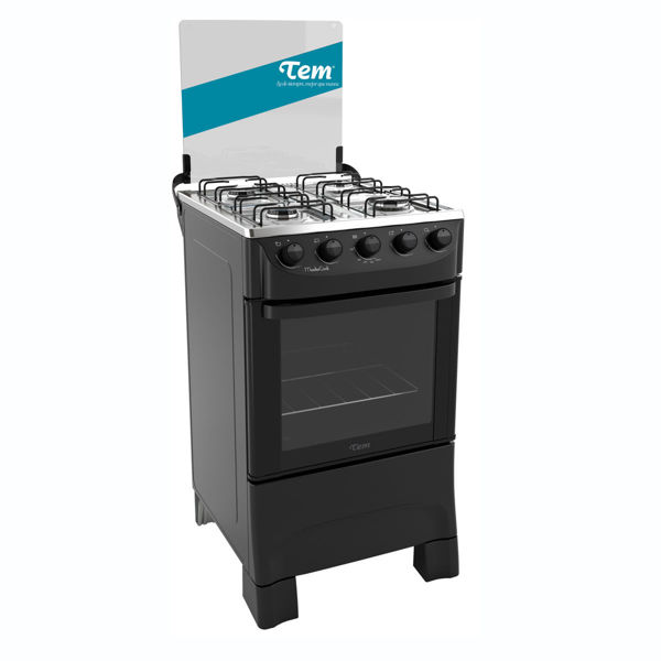 Imagen de Cocina Tem Supergas Negra