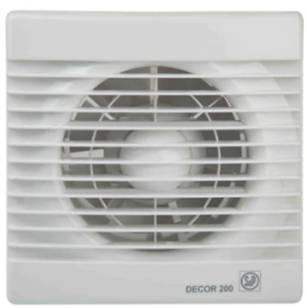 Imagen de Extractor S&P vidrio-pared 180m3/h