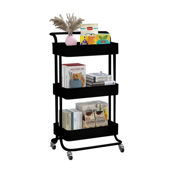 Imagen de Carrito organizador 3 canastos multiuso