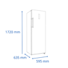 Imagen de Freezer James Vertical Inox