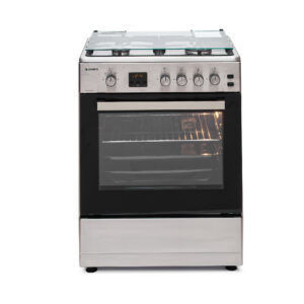 Imagen de Cocina JAMES Supergas 4 Hornallas Mesada de Acero Inoxidable
