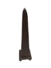 Imagen de Obelisco Decorativo Tallado Con Textura Geométrica – Escultura De Mesa / Escritorio