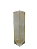 Imagen de Juego x2 Florero Y Cuenco Cristal Cá d'Oro Seguso Ámbar – Cristal Artístico