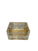 Imagen de Juego x2 Florero Y Cuenco Cristal Cá d'Oro Seguso Ámbar – Cristal Artístico